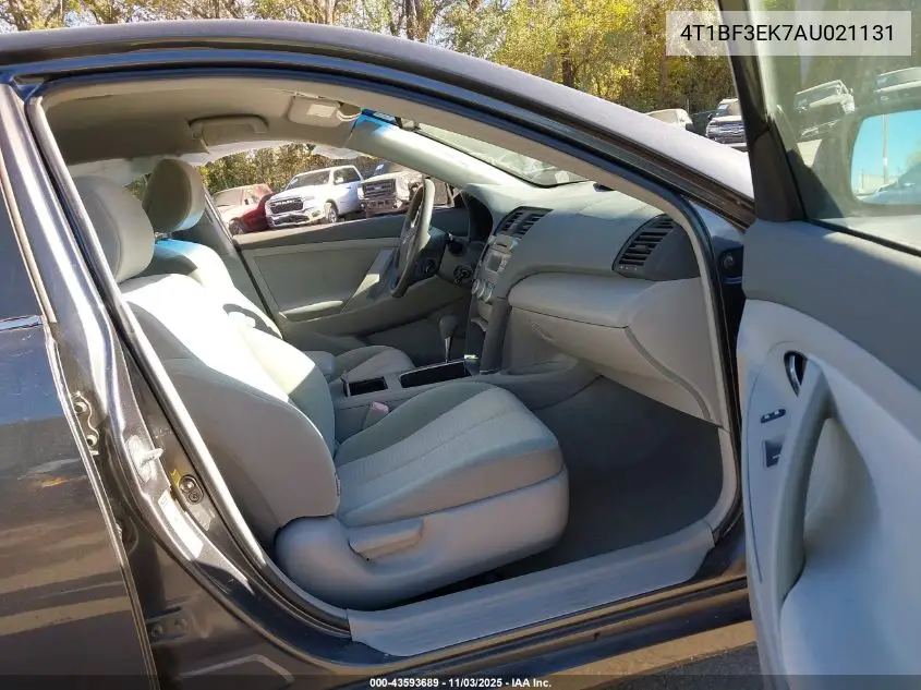 4T1BF3EK7AU021131 2010 Toyota Camry Le