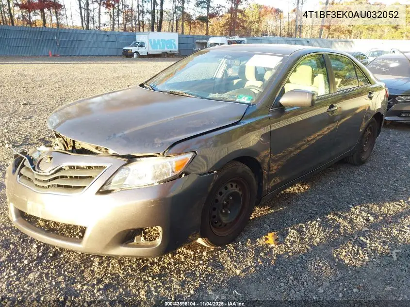 4T1BF3EK0AU032052 2010 Toyota Camry Le