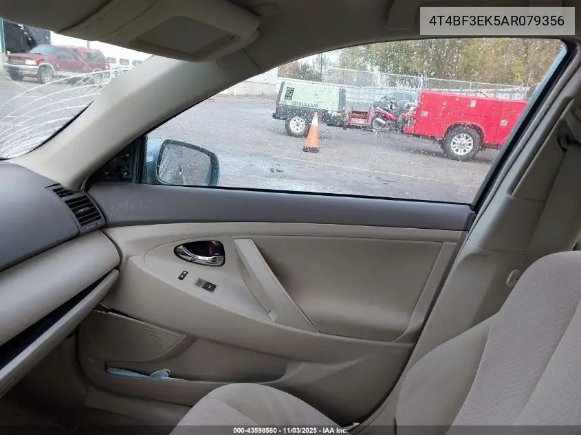 4T4BF3EK5AR079356 2010 Toyota Camry Le