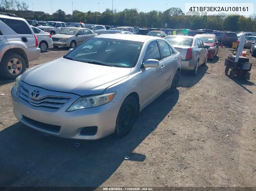 4T1BF3EK2AU108161 2010 Toyota Camry Le