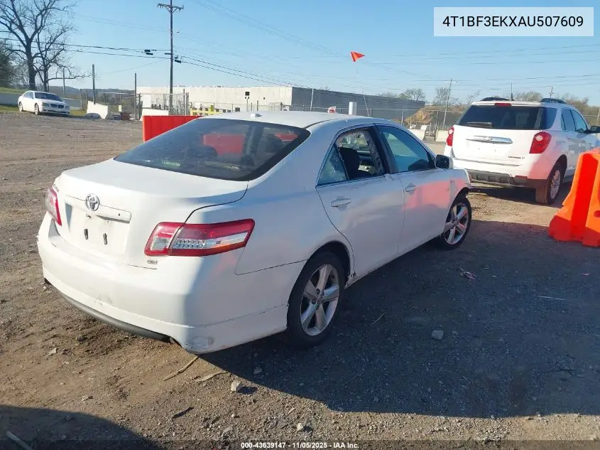 4T1BF3EKXAU507609 2010 Toyota Camry Se
