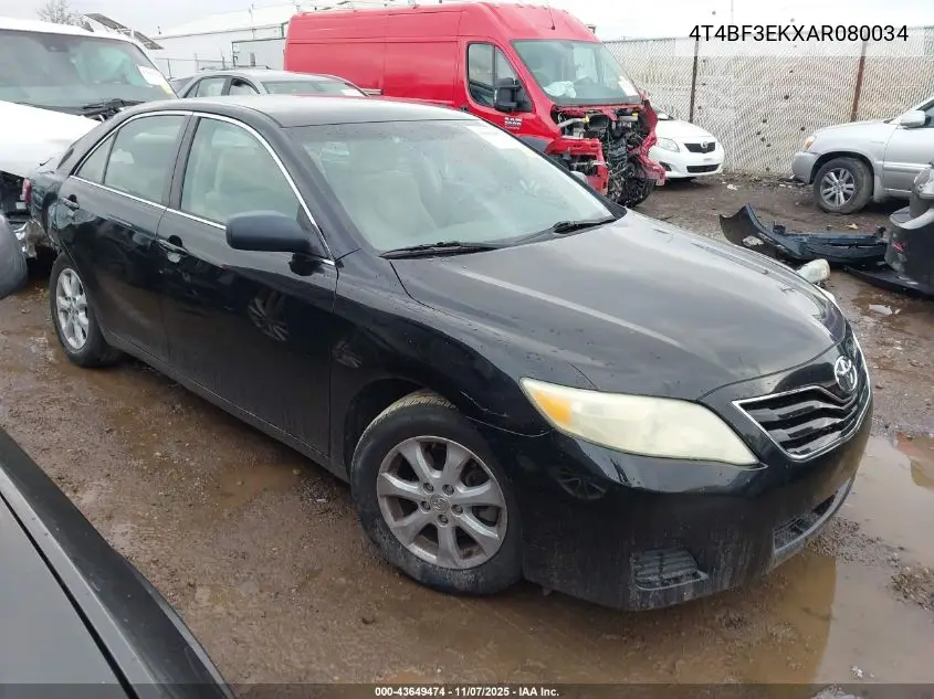 4T4BF3EKXAR080034 2010 Toyota Camry Le