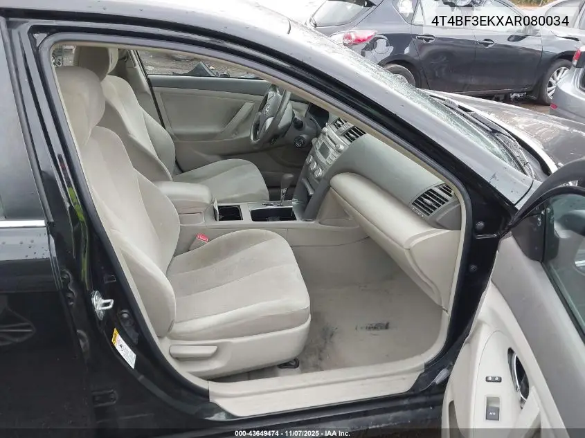 4T4BF3EKXAR080034 2010 Toyota Camry Le