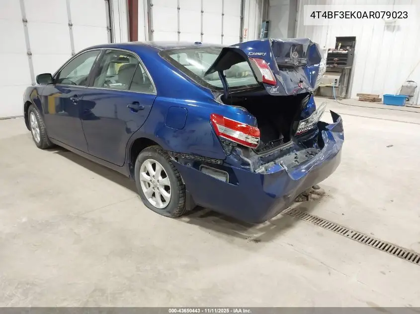 4T4BF3EK0AR079023 2010 Toyota Camry Le