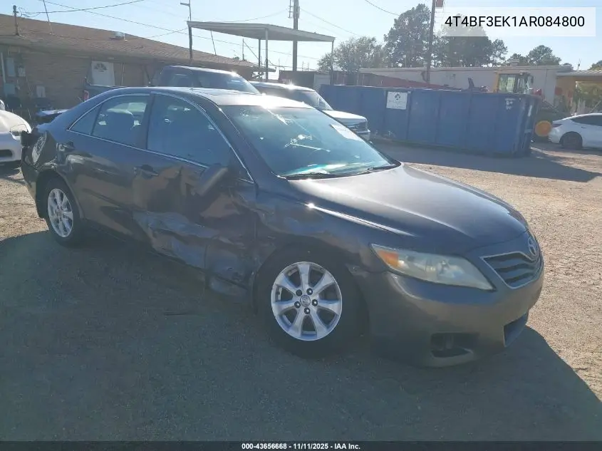 4T4BF3EK1AR084800 2010 Toyota Camry Le