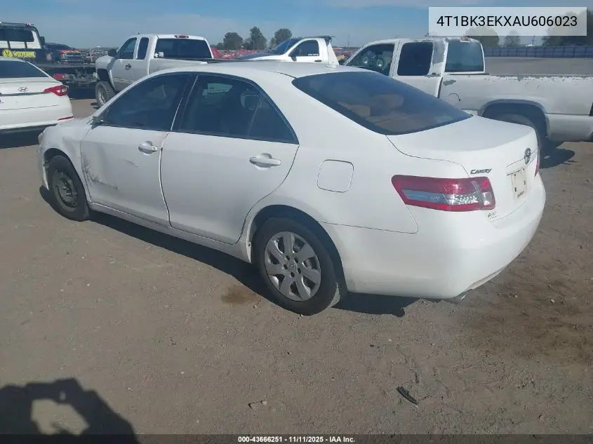 4T1BK3EKXAU606023 2010 Toyota Camry Le V6