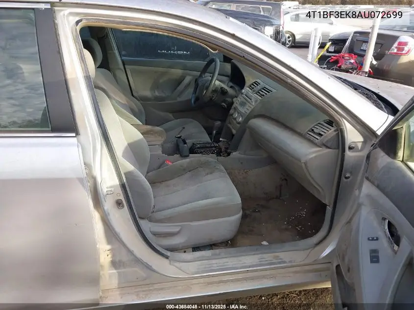4T1BF3EK8AU072699 2010 Toyota Camry Le