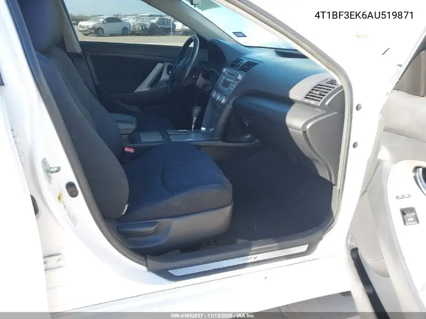 4T1BF3EK6AU519871 2010 Toyota Camry Se
