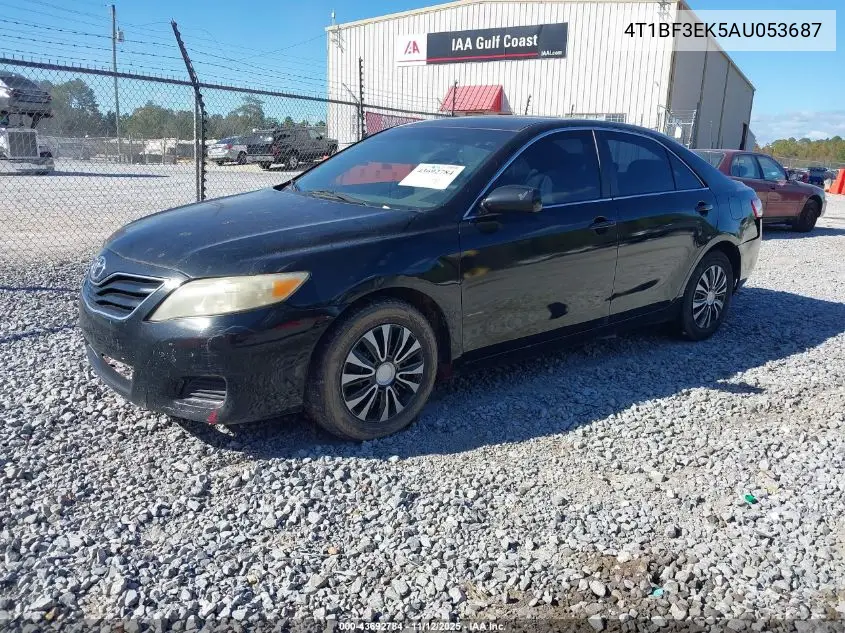 4T1BF3EK5AU053687 2010 Toyota Camry Le