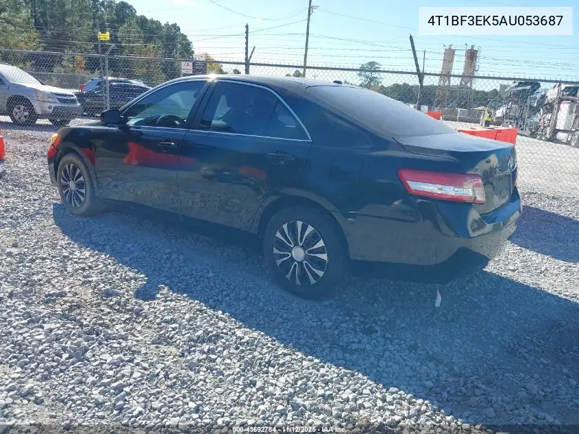 4T1BF3EK5AU053687 2010 Toyota Camry Le
