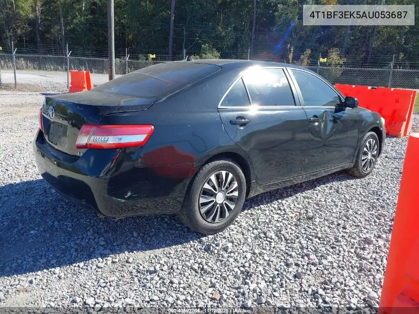 4T1BF3EK5AU053687 2010 Toyota Camry Le