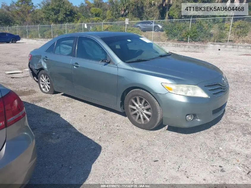 4T1BK3EK5AU604468 2010 Toyota Camry Xle V6
