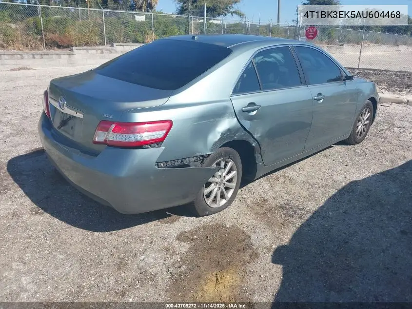 4T1BK3EK5AU604468 2010 Toyota Camry Xle V6