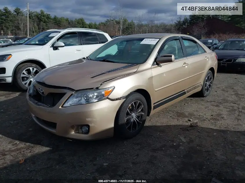 4T4BF3EK8AR044844 2010 Toyota Camry