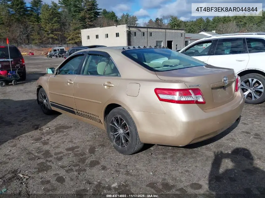 4T4BF3EK8AR044844 2010 Toyota Camry