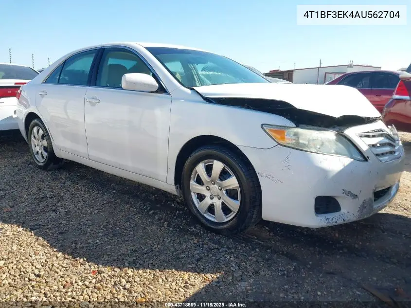 4T1BF3EK4AU562704 2010 Toyota Camry