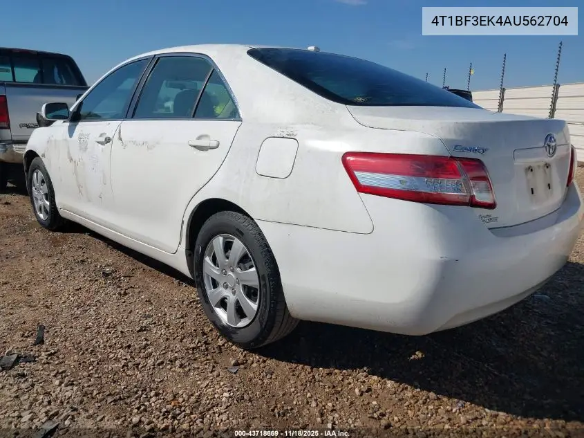 4T1BF3EK4AU562704 2010 Toyota Camry