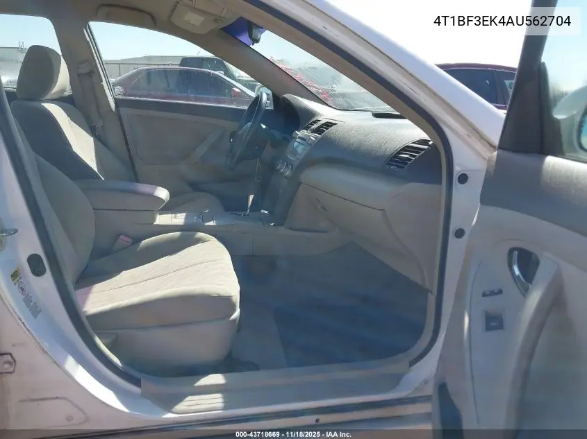 4T1BF3EK4AU562704 2010 Toyota Camry