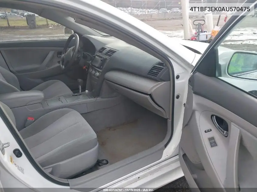 4T1BF3EK0AU570475 2010 Toyota Camry Le