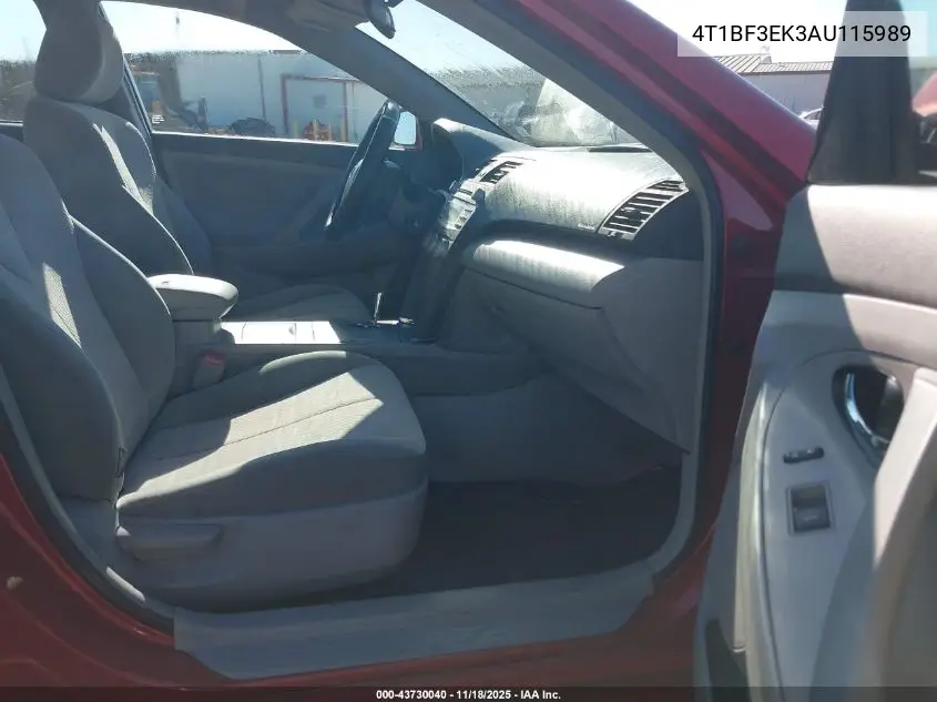 4T1BF3EK3AU115989 2010 Toyota Camry Le