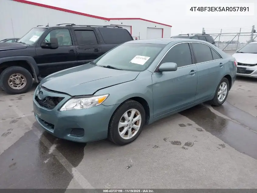 4T4BF3EK5AR057891 2010 Toyota Camry Le