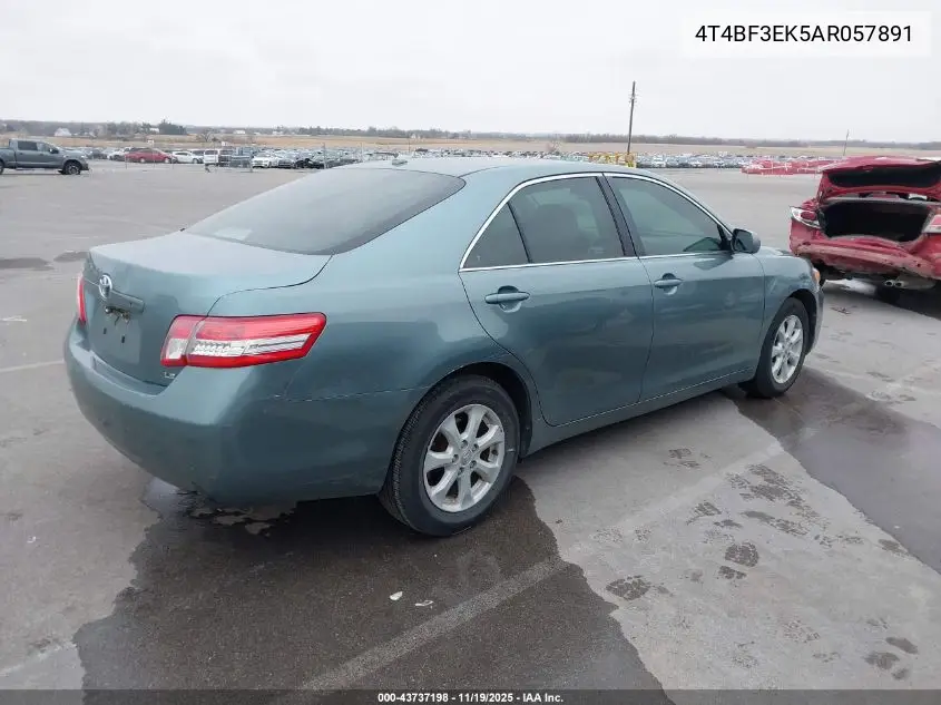 4T4BF3EK5AR057891 2010 Toyota Camry Le