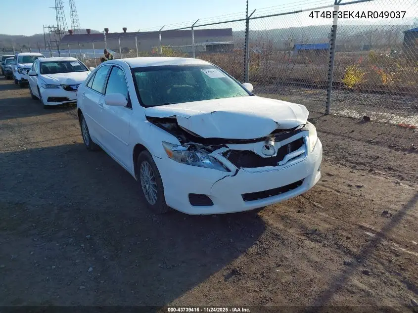 4T4BF3EK4AR049037 2010 Toyota Camry Le