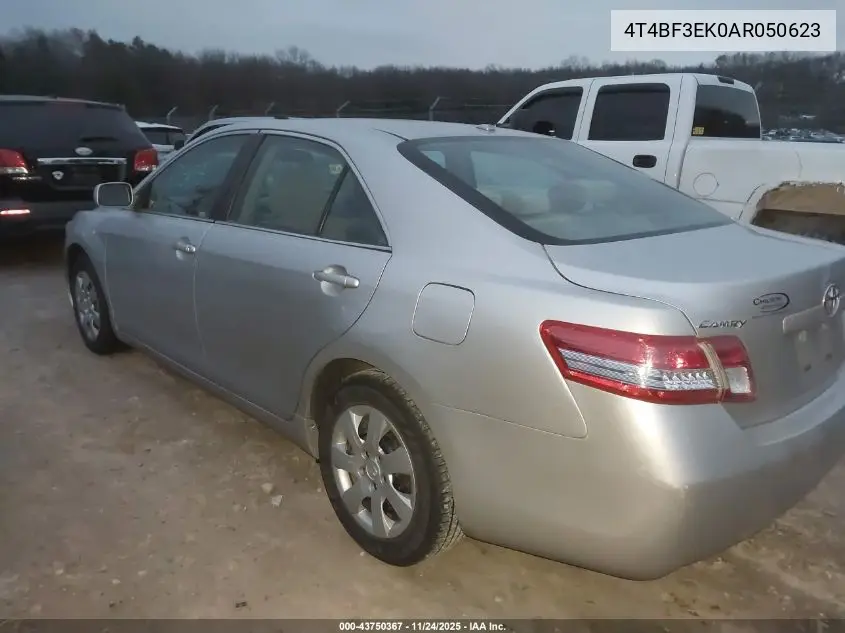 4T4BF3EK0AR050623 2010 Toyota Camry Le