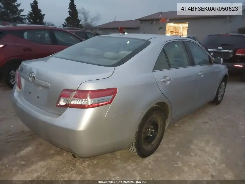 4T4BF3EK0AR050623 2010 Toyota Camry Le