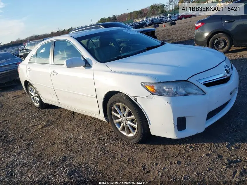 4T1BB3EKXAU115421 2010 Toyota Camry Hybrid