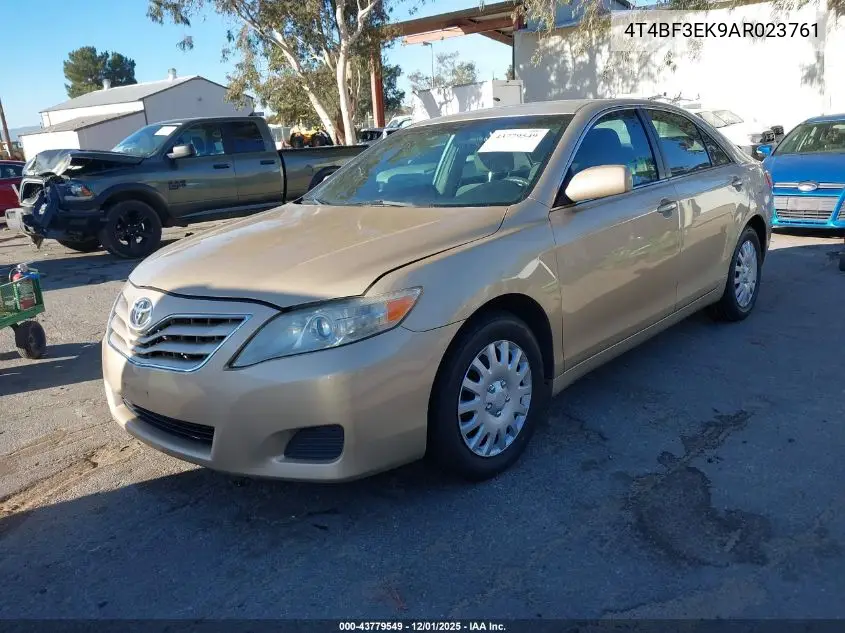 4T4BF3EK9AR023761 2010 Toyota Camry Le