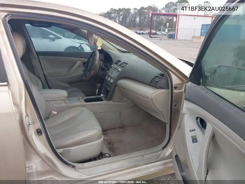4T1BF3EK2AU025667 2010 Toyota Camry