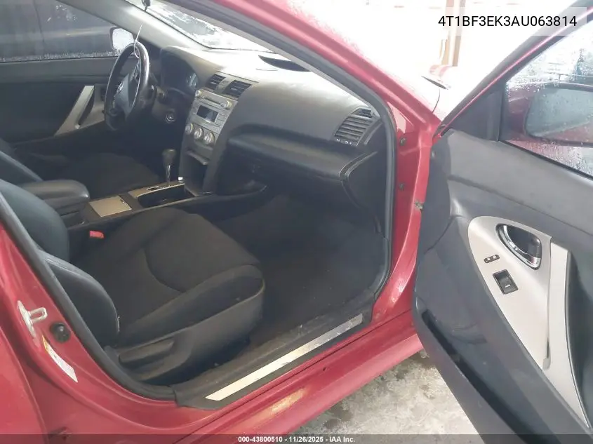 4T1BF3EK3AU063814 2010 Toyota Camry Se