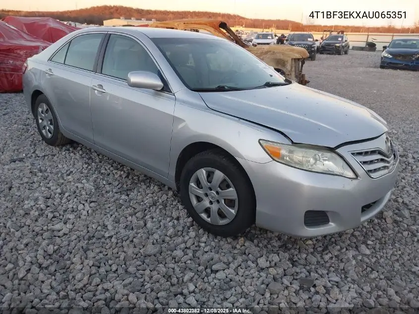 4T1BF3EKXAU065351 2010 Toyota Camry Le
