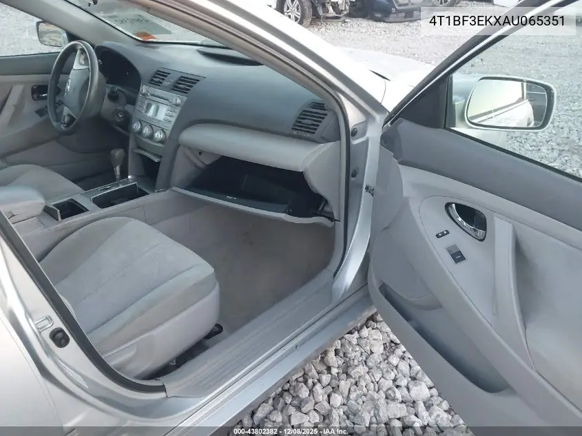 4T1BF3EKXAU065351 2010 Toyota Camry Le