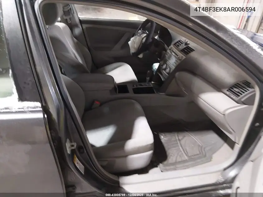 4T4BF3EK8AR006594 2010 Toyota Camry Le
