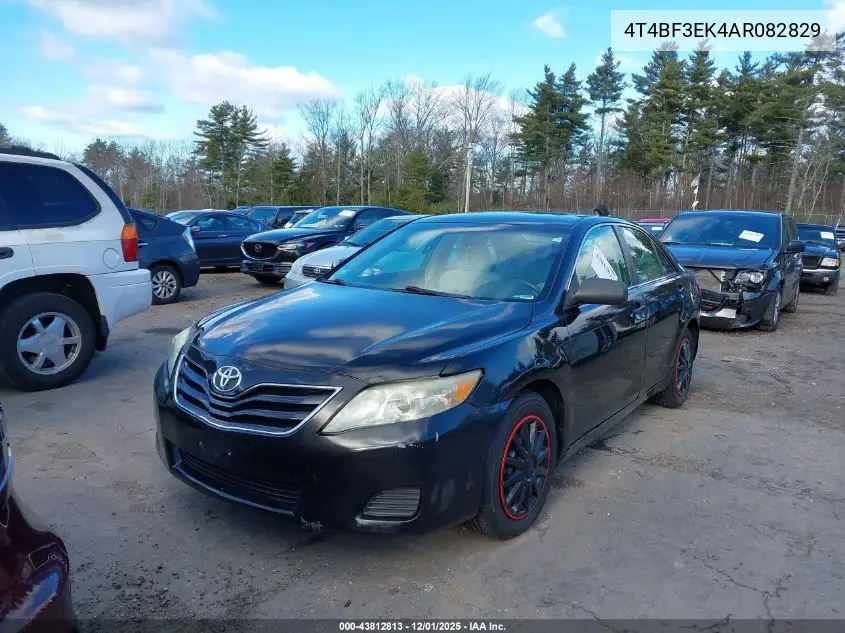 4T4BF3EK4AR082829 2010 Toyota Camry