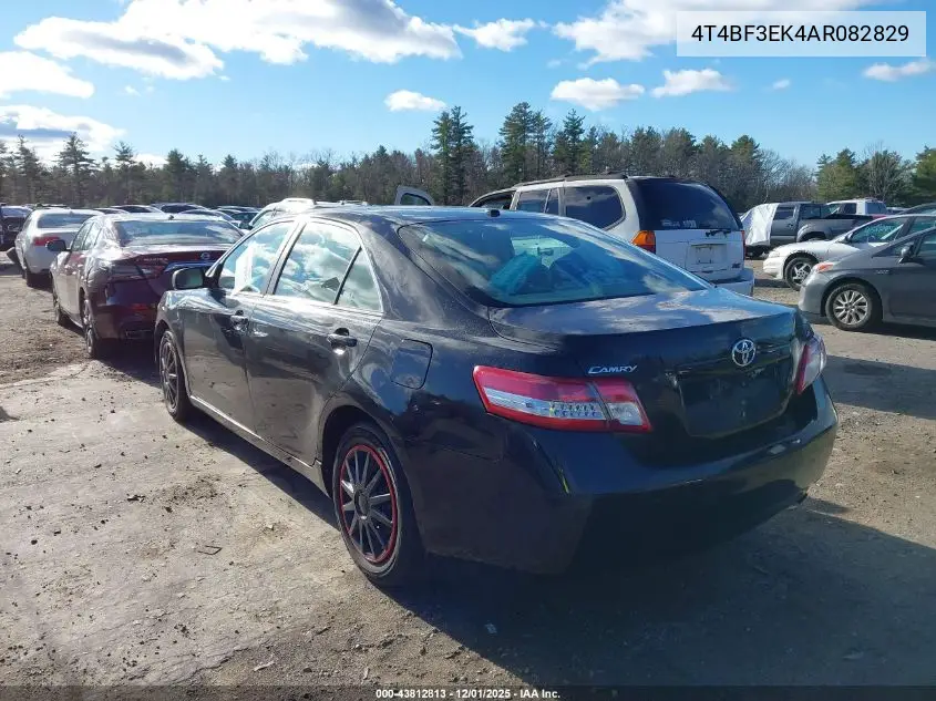 4T4BF3EK4AR082829 2010 Toyota Camry