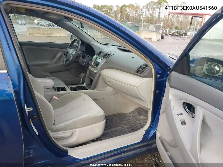 4T1BF3EK0AU541560 2010 Toyota Camry Le
