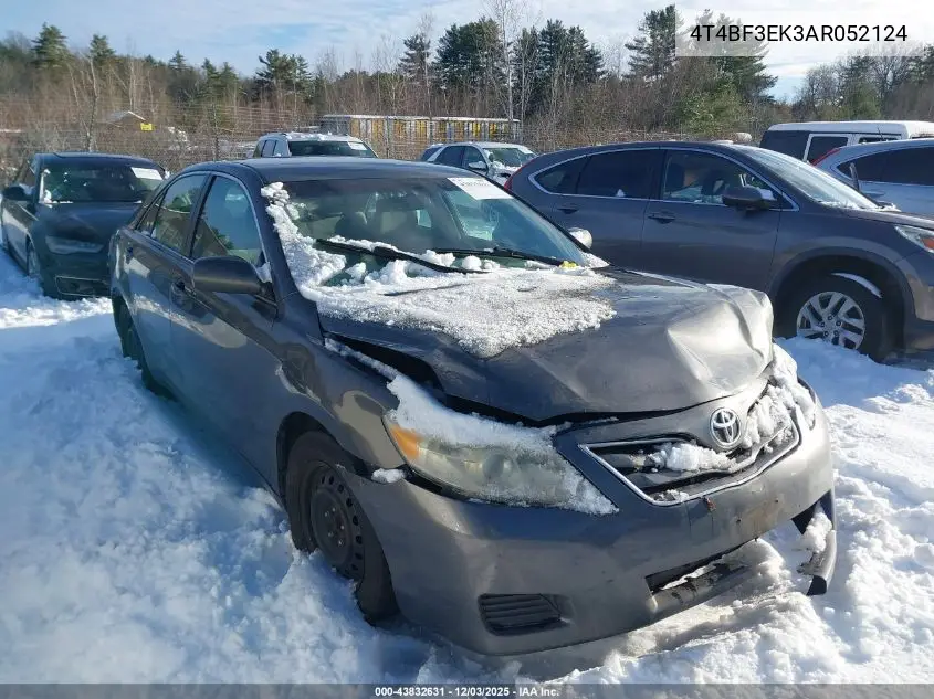 4T4BF3EK3AR052124 2010 Toyota Camry Le