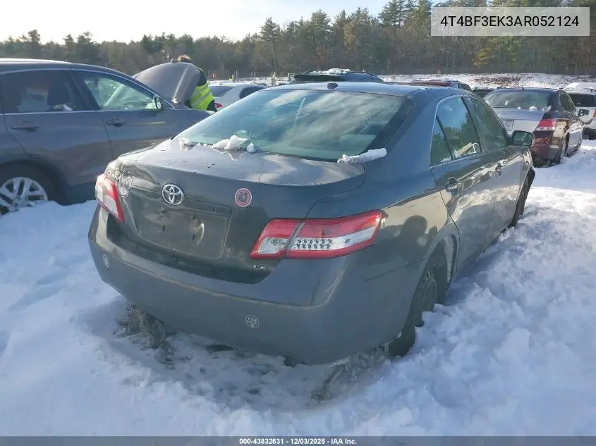 4T4BF3EK3AR052124 2010 Toyota Camry Le