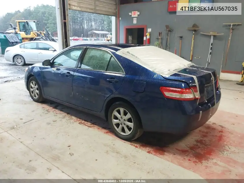 4T1BF3EK1AU567035 2010 Toyota Camry Le