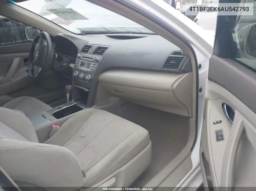 4T1BF3EK6AU542793 2010 Toyota Camry