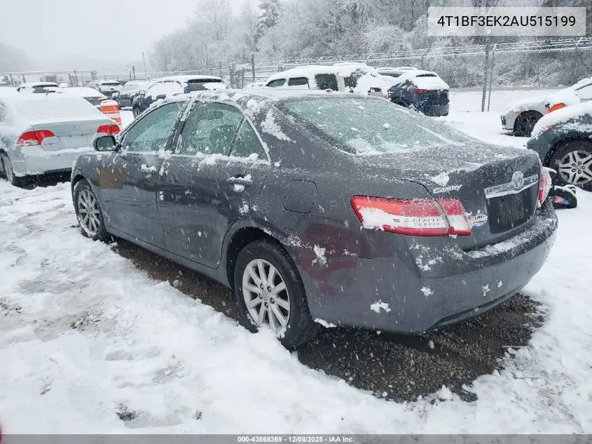 4T1BF3EK2AU515199 2010 Toyota Camry Xle