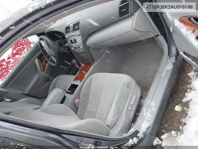 4T1BF3EK2AU515199 2010 Toyota Camry Xle