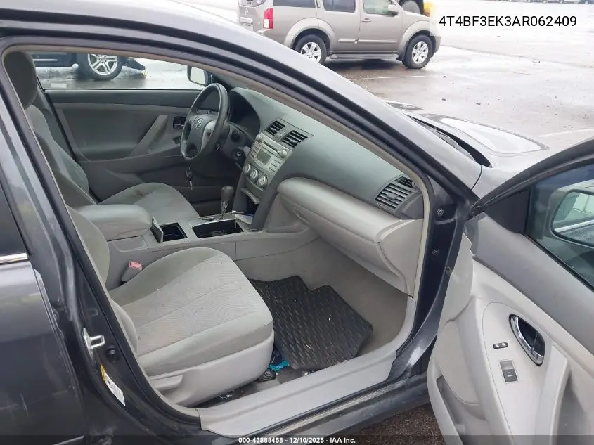 4T4BF3EK3AR062409 2010 Toyota Camry Le