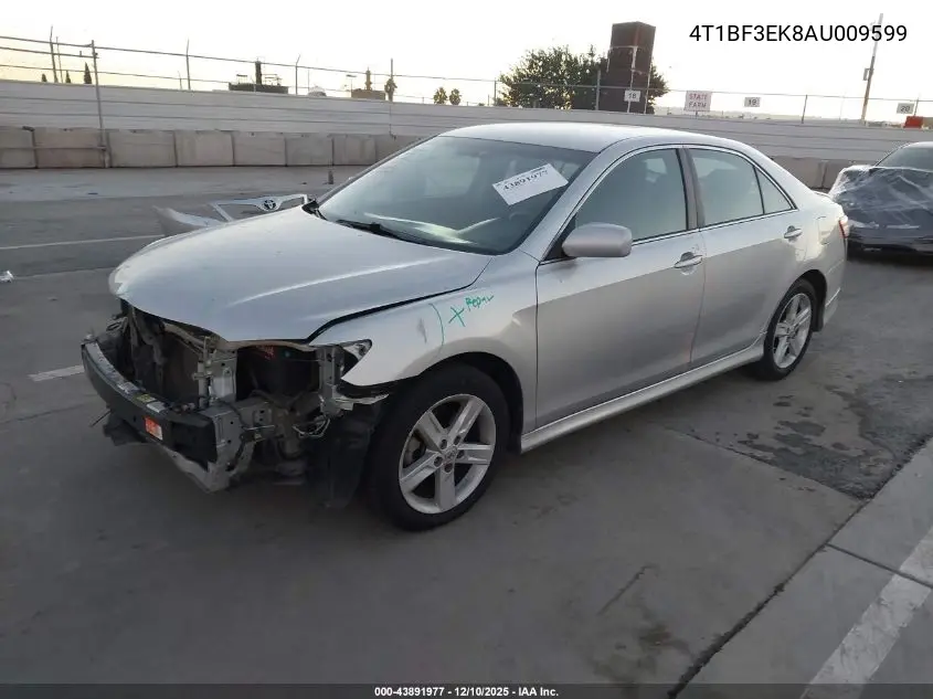 4T1BF3EK8AU009599 2010 Toyota Camry Se