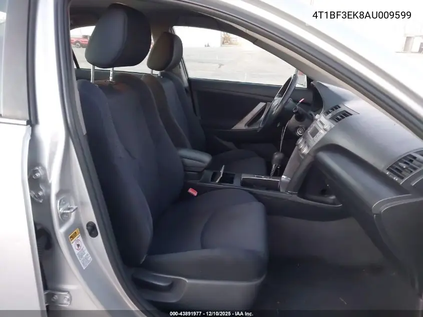 4T1BF3EK8AU009599 2010 Toyota Camry Se