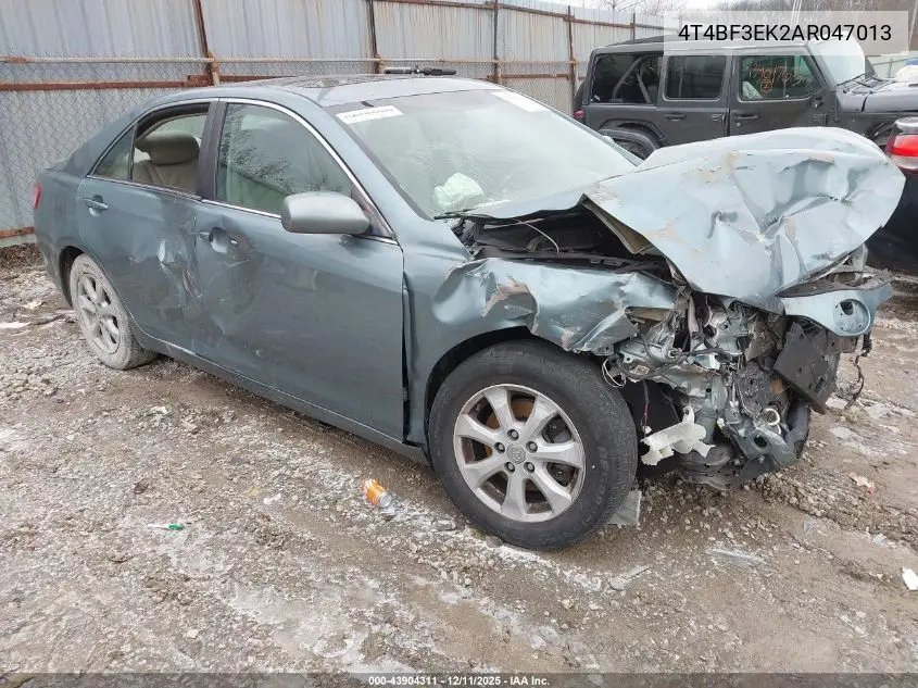 4T4BF3EK2AR047013 2010 Toyota Camry Le