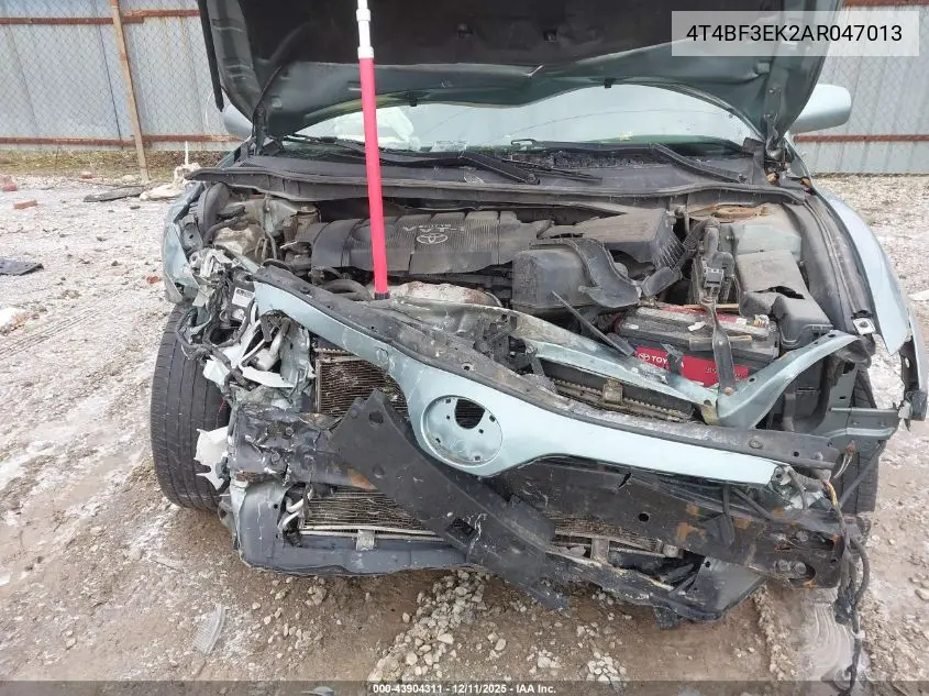 4T4BF3EK2AR047013 2010 Toyota Camry Le